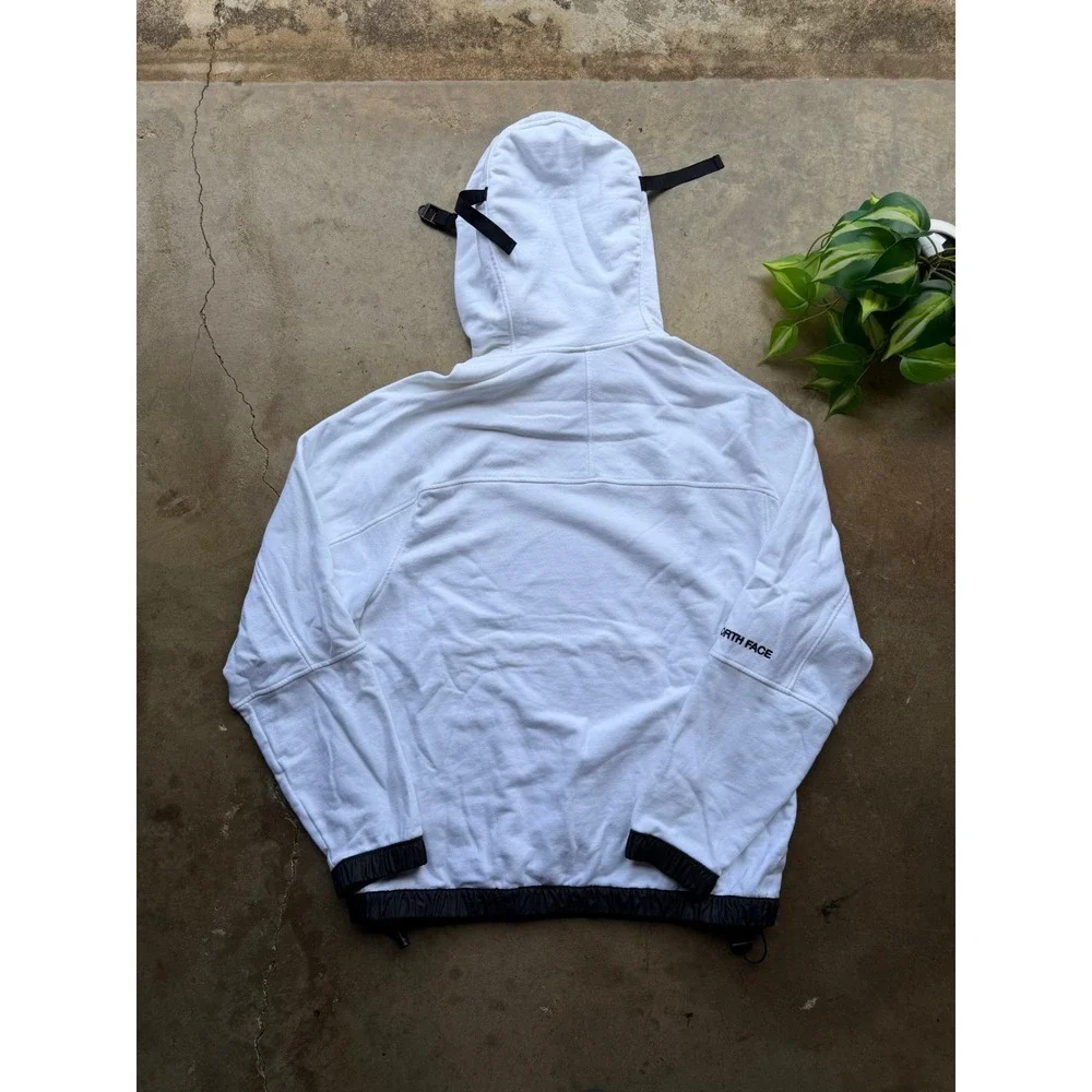 The North Face Hoodie Steep Tech Light Large White Pullover Technical Drawstring